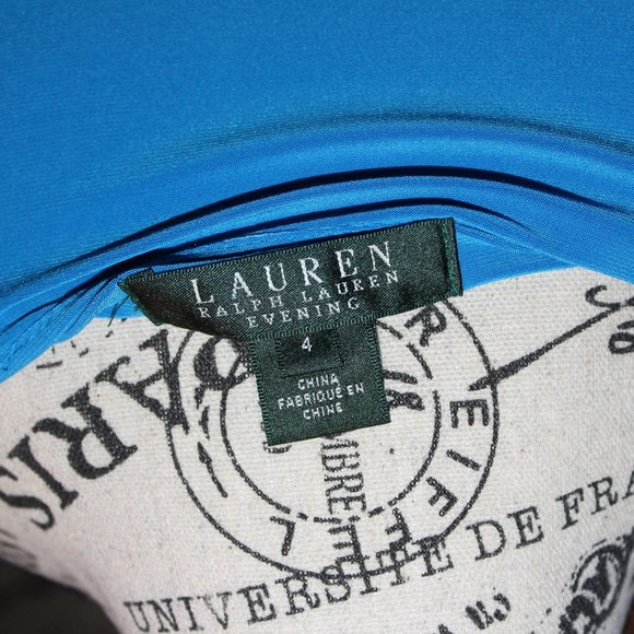 Ralph Lauren Evening Ruched Gown - Picture 7 of 7